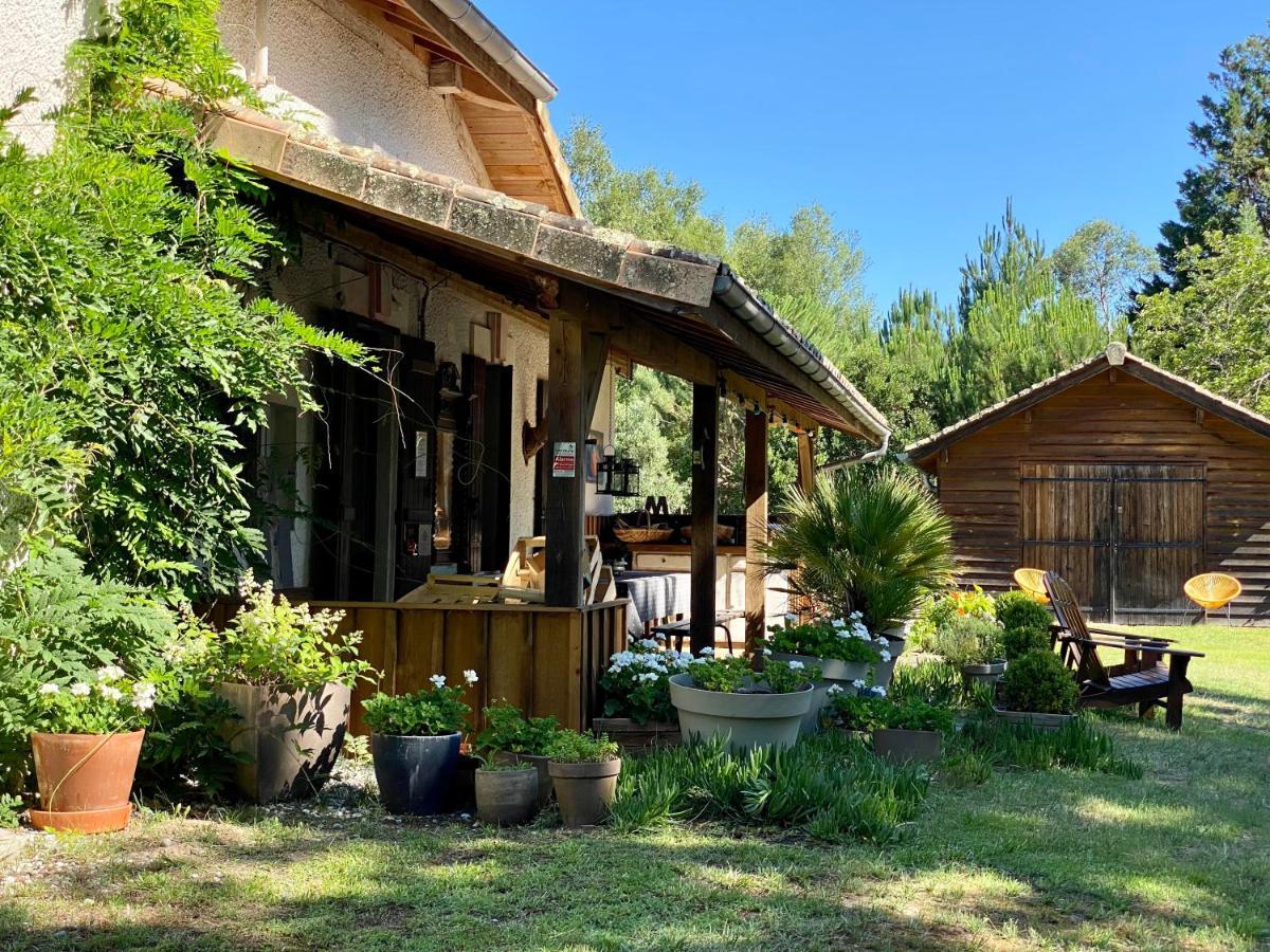 Hotel La Ferme Du Miouat Saint-Julien-en-Born Esterno foto